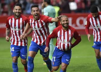 Lora y Barba aseguran el playoff para el Sporting