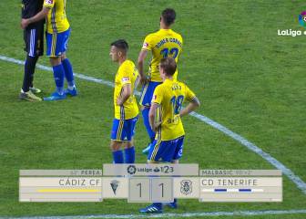 Malbasic salva un punto para el Tenerife y el Cádiz sigue en playoff