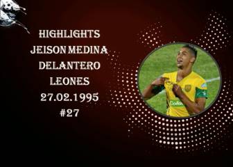 El perfil de Jeison Medina, el atacante que llegará al Zaragoza