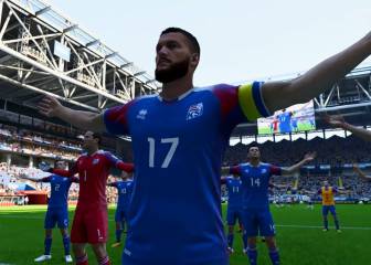 ¡Piel chinita! La celebración vikinga de Islandia en el FIFA 18