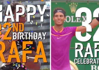 Nadal cumple 32 años y la ATP le ha querido hacer este regalo