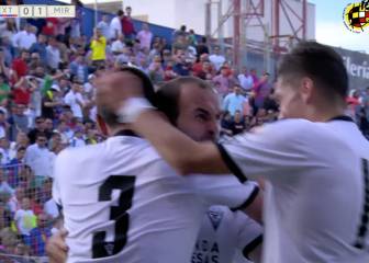 Yanis acerca al Mirandés a la última eliminatoria