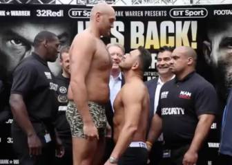 Pasará a la historia del boxeo: el pesaje más surrealista jamás visto