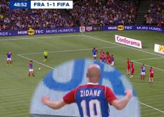 Zidane brilla con un golazo en mitad del caos que vive España
