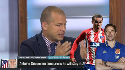 En EE.UU se mofan de Griezmann... ¡y le comparan con Lopetegui!