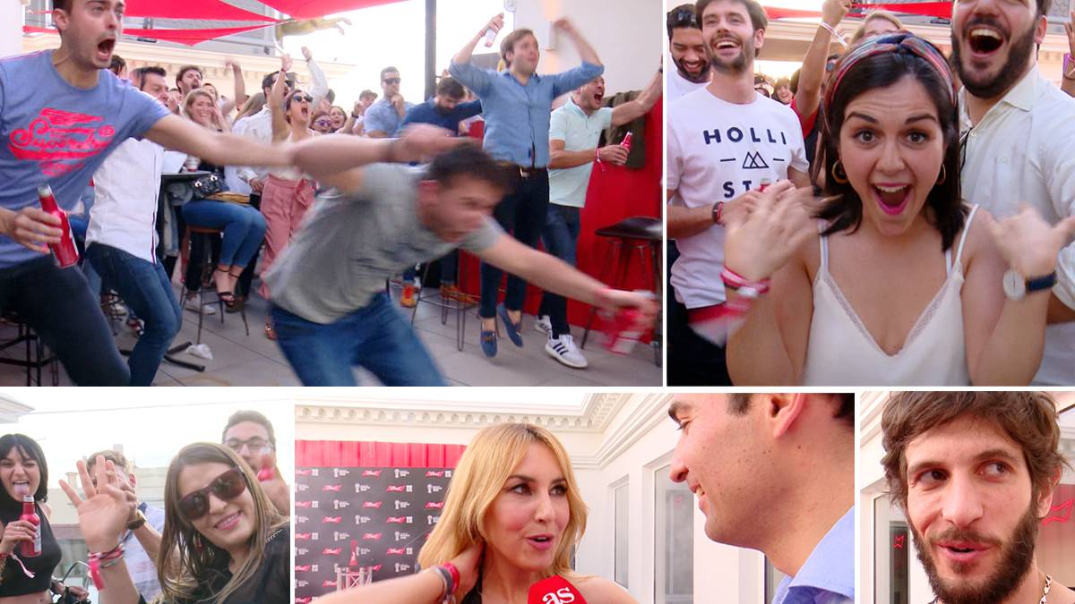 Desde Madrid con pasión: así enloqueció la afición con España