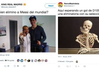 Twitter fue cruel con la eliminación de Messi