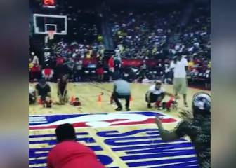 La emocionante carrera de bebés en la NBA