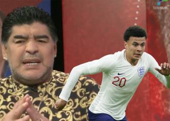 Maradona analiza a Inglaterra: ojo cuando llega a Dele Alli...