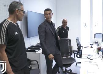 Es insaciable: la conversación de Cristiano con el fisio de la Juve nada más llegar