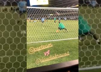 Guardiola desafió a Bravo a un penalti: ¿Pudo pararlo el chileno?