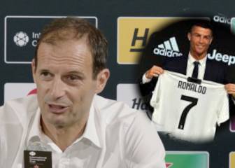 Allegri y el papel de Cristiano en la Juve: 