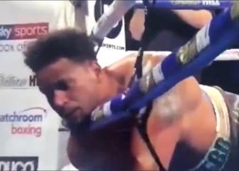 El KO fue tan salvaje que dejó al rival colgando de las cuerdas con la mirada perdida