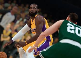 LeBron, protagonista del NBA 2K19: 