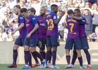 Los goles con que Barcelona ganó en el debut de Vidal en Camp Nou