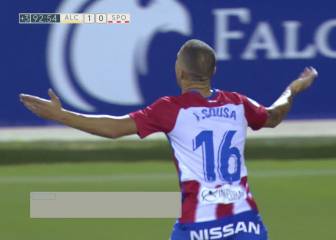 Sousa salva un punto en el 93' para el Sporting en Alcorcón