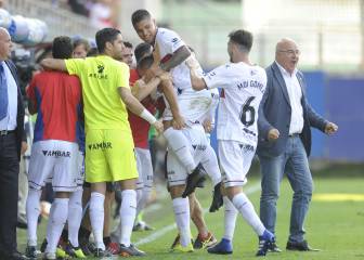 Gallar y el Huesca debutan a lo grande en Primera