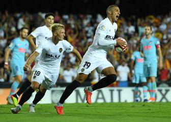 Partidazo de Valencia y Atleti con un empate justo