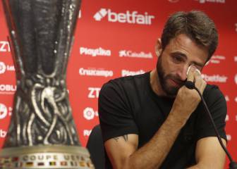 Nico Pareja se despide del Sevilla entre lágrimas