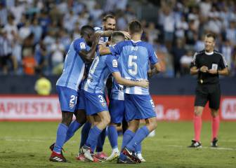 Un solitario gol de Blanco le da los tres puntos al Málaga