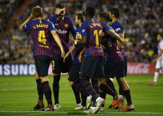 Un chispazo de Dembélé y el VAR le dan la victoria al Barça