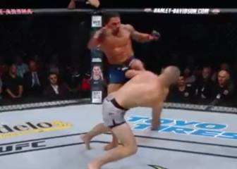 Brutal KO en UFC: patada directamente a la cabeza de su rival