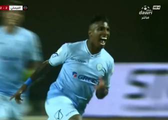 Johan Arango reaparece... con golazo en Arabia Saudita