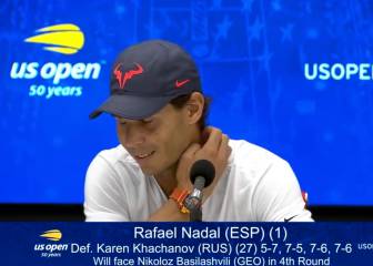 Nadal has press room in pleats of laughter with witty reply
