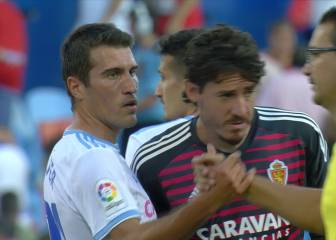 Vázquez y Mir firman el reparto de puntos en la Romareda