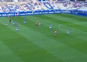 Huele a pelotero importante: el golazo de James que sentenció al Oviedo