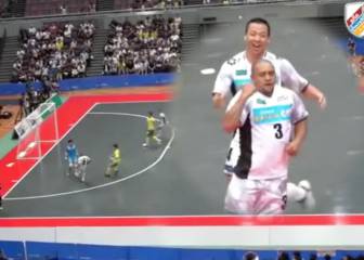 Roberto Carlos tiene loco a Japón: ojo al caño que hace en su segundo golazo