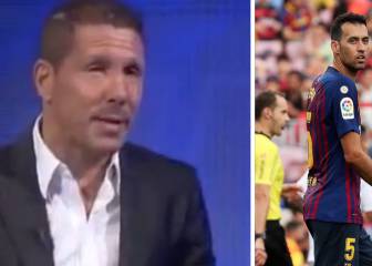 El mejor retrato de Busquets: el autor fue Simeone en 2014