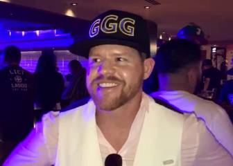 El falso 'Canelo' en Las Vegas... ¿Que apoya a Golovkin?