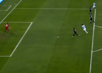 La asistencia de Rubio que selló la goleada del Kansas City