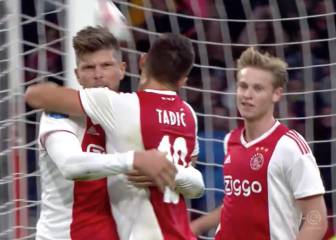 El Ajax golea al Groningen