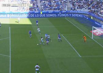 Manolin y Joselu firman las tablas en el Carlos Tartiere