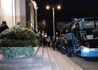 Llegada a Moscú: Atención a cómo pronuncian los rusos los nombres de los madridistas