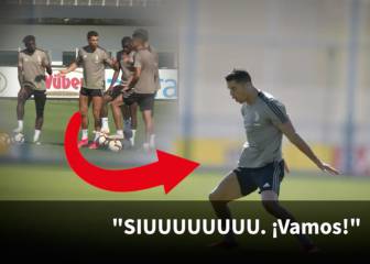 Cristiano, Mandzukic y un entrenamiento de la Juventus: la secuencia no tiene desperdicio