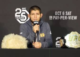 Khabib explica por qué se lanzó a pegar al equipo de McGregor