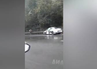 Wakaso sufrió un accidente tras ganar ayer al Real Madrid
