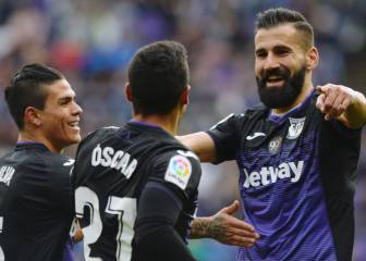 El mejor Leganés de la temporada despacha al Valladolid