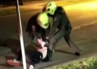 Arde Bogotá por la muerte de un hombre tras una brutal actuación de la policía