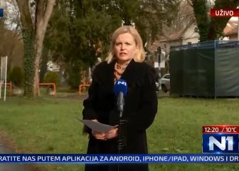 Impactante: terremoto en Croacia fue captado en pleno directo de la TV local