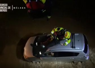 Primeras víctimas a causa del temporal 'Filomena' en Málaga