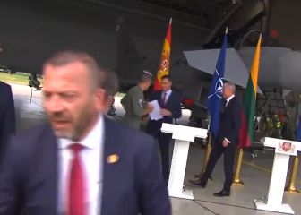 Así evacuaron a Pedro Sánchez por la presencia de un caza ruso
