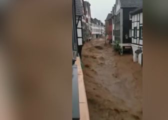El vídeo de las inundaciones en Alemania que hiela el alma