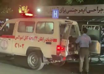 Heridos llegan a los hospitales de Kabul tras las explosiones