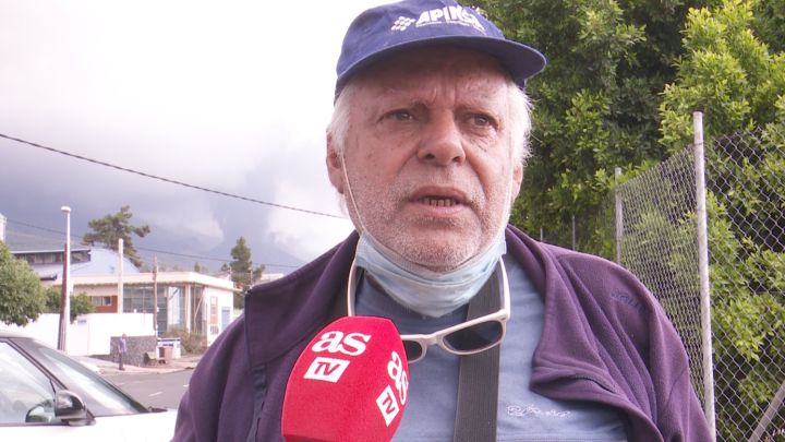 Los emocionantes versos de un vecino inspirados por el volcán: "Se me parte el corazón..."