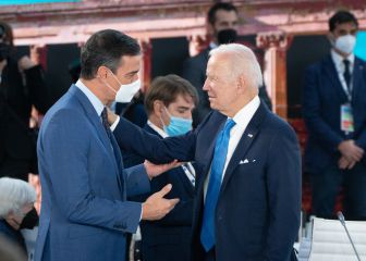 El reencuentro entre Joe Biden y Pedro Sánchez tras aquel breve saludo en un pasillo de la OTAN
