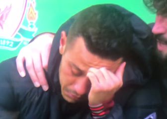Desgarradora imagen de Thiago: roto entre lágrimas